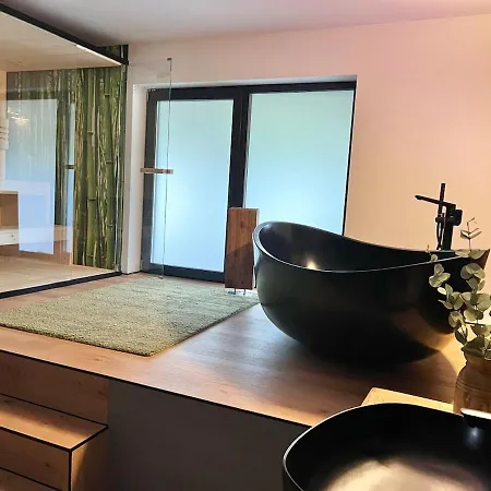 Apartment Luxusapartment, Sauna, Gourmetküche&naturidylle