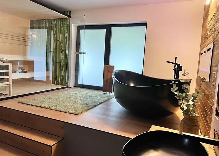 דירה Luxusapartment, Sauna, Gourmetkueche & Naturidylle