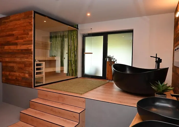 Apartament Luxusapartment, Sauna, Gourmetkueche & Naturidylle