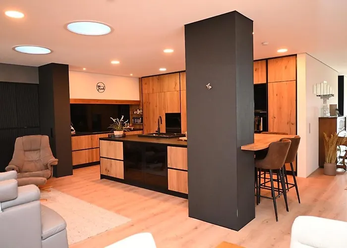 דירה Luxusapartment, Sauna, Gourmetkueche & Naturidylle פטרסהאגן